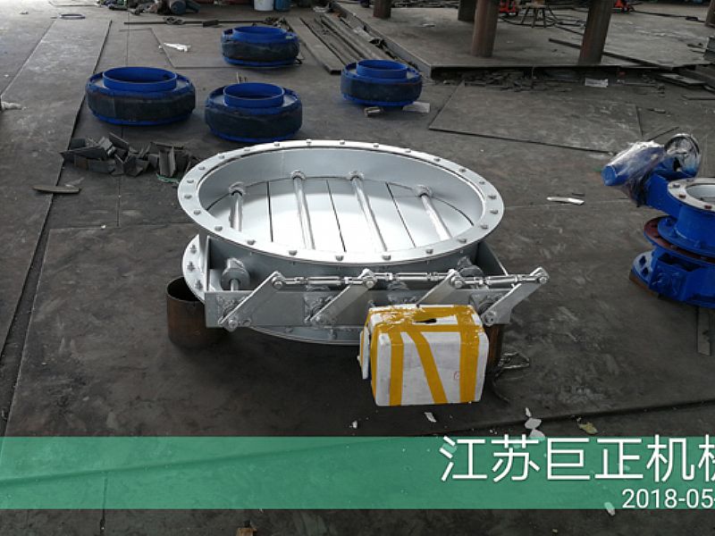 圓形擋板門(直徑200cm)生產場景一覽