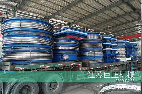 擋板門/非金屬膨脹節完工,準備發往山東客戶