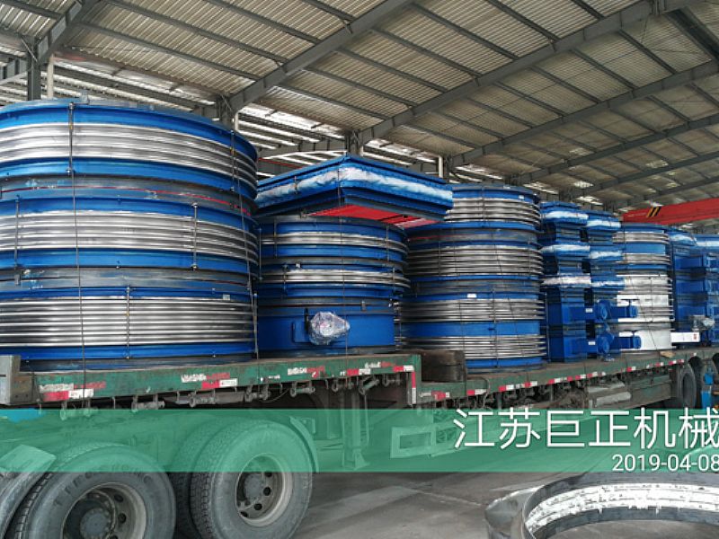 擋板門/非金屬膨脹節完工,準備發往山東客戶