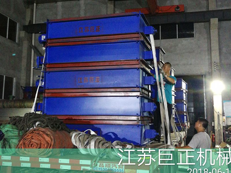 方形擋板門（寬10m）已完工，待發往預定客戶