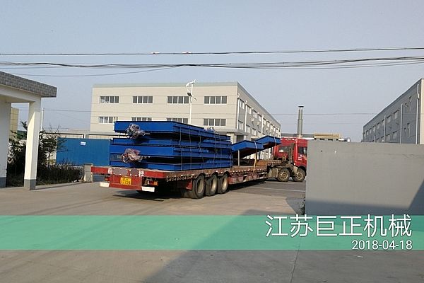 方形擋板門(寬11M)完工,發(fā)貨了