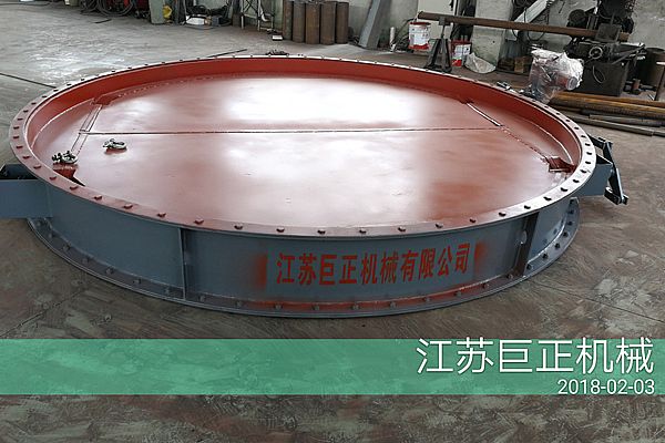 圓形擋板門(直徑270cm)完工了,準(zhǔn)備發(fā)往江西客戶