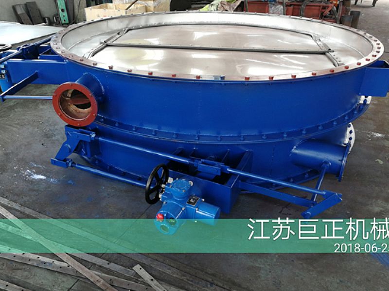 圓形擋板門(直徑280cm)制作完工了,待包裝入庫