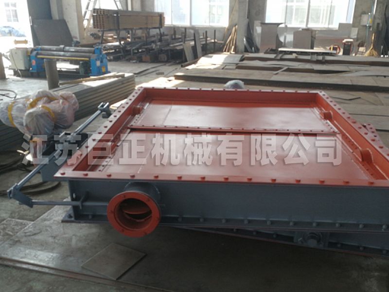 制作中的單軸擋板門(mén)，來(lái)看看